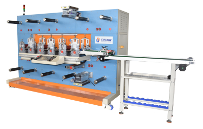 六工位圆刀模切机